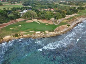 Casa De Campo (Teeth Of The Dog) Aerial 16th Green Side